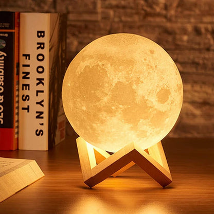 Moon LED Nattlampa
