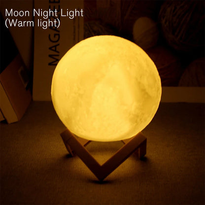 Moon LED Nattlampa