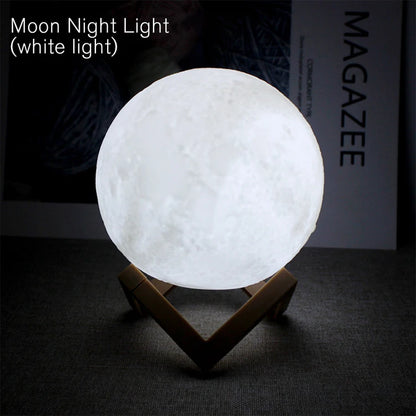 Moon LED Nattlampa