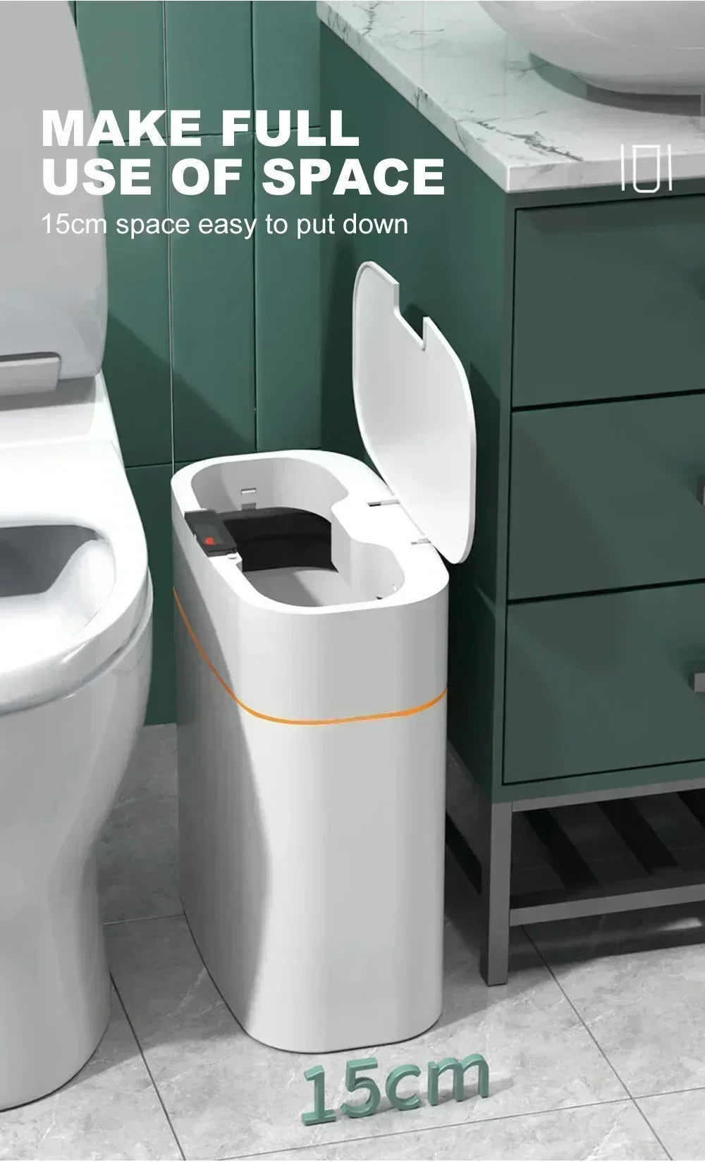 Smart Soptunna – För Kök och Badrum