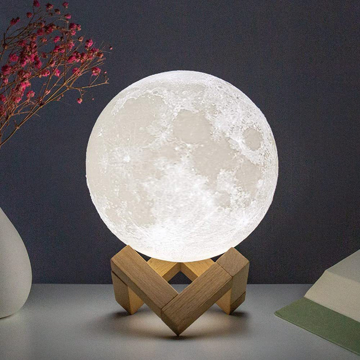 Moon LED Nattlampa