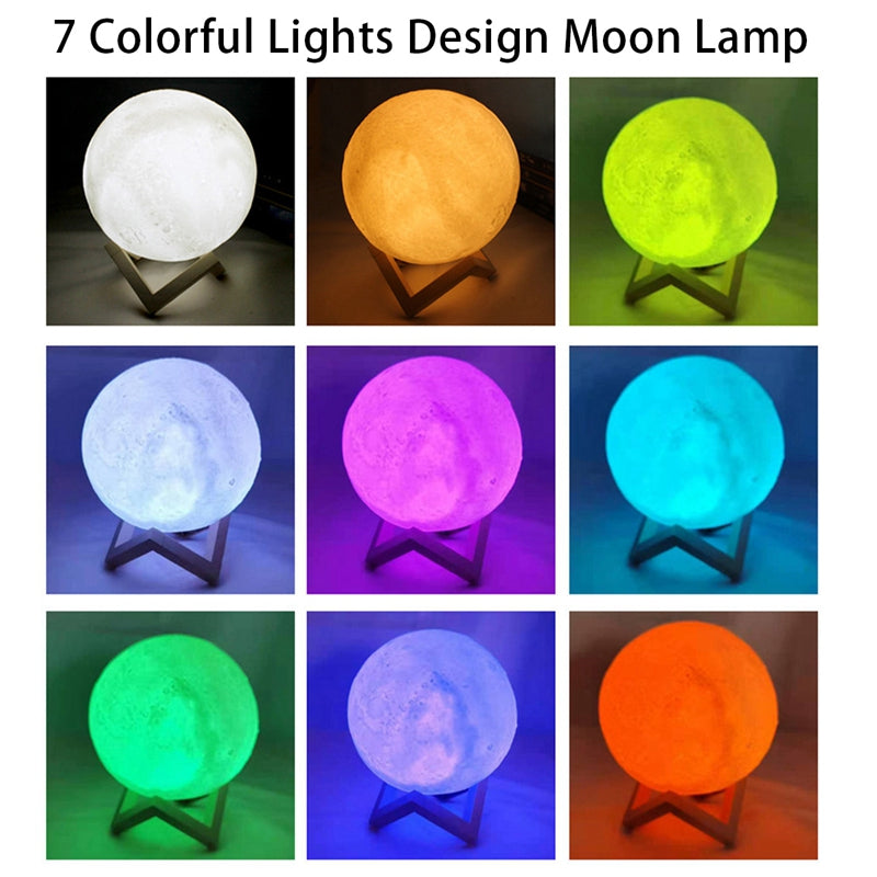 Moon LED Nattlampa
