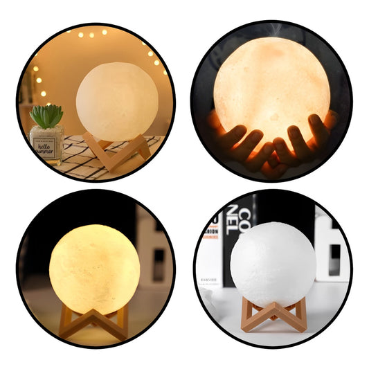 Moon LED Nattlampa